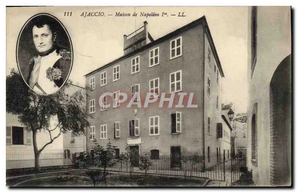 Ajaccio — Casa de Napoleão I — LL. — N° 111 - Frente