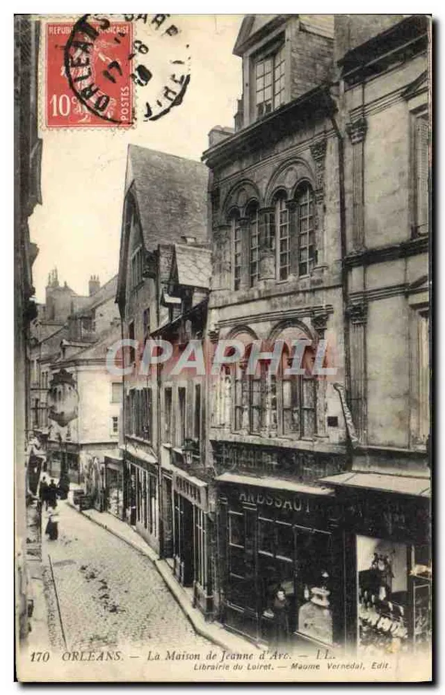 Orléans — Het Huis van Jeanne d'Arc — Maume Vornedal, Edit. - Voorkant