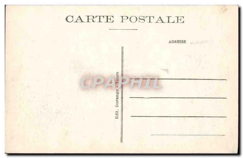Saumur (M.-et-L.) — Ansicht der Notre-Dame-des-Ardilliers und der Loire — R. D. - Rückseite