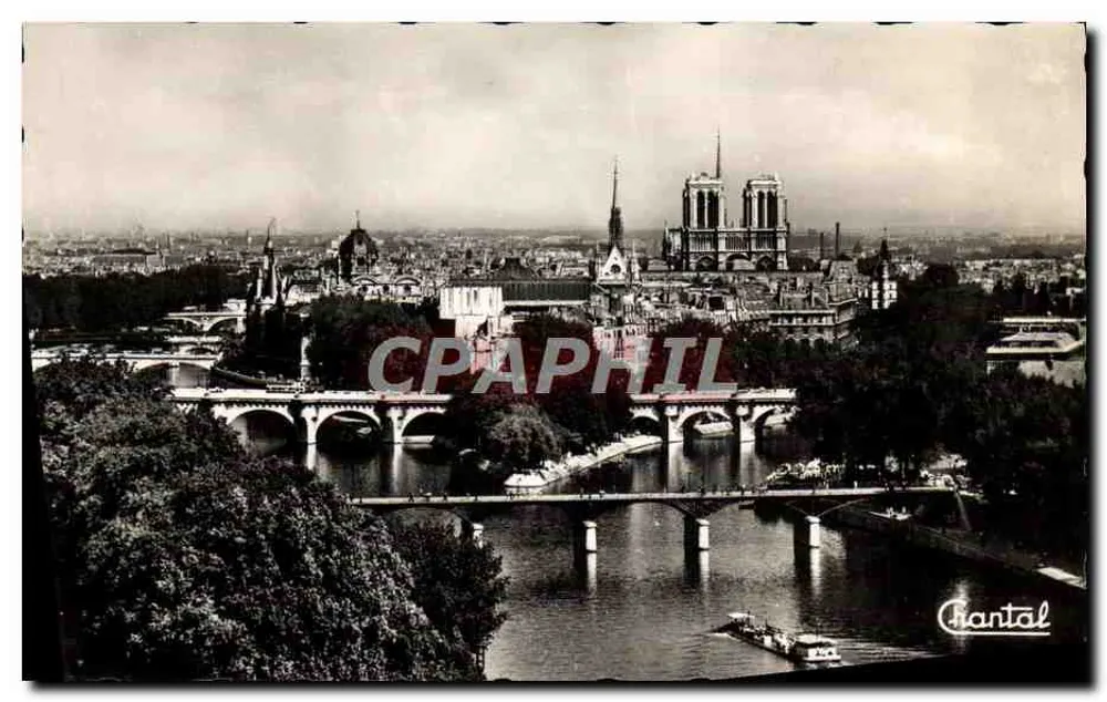 Paris - A Ponta da Cidade e os Pontes — Chantal, n°125 - Frente