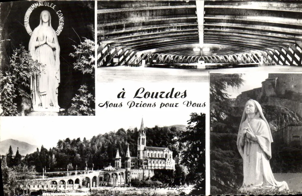 Lourdes — Centro Mundial de peregrinação — Comber Impr. S.-et-L. - Frente