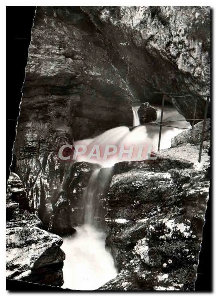 O Gouffre do Guiers — Paisagens da Chartreuse — Les Éditions Cellard, Bron (Rhône) - Frente