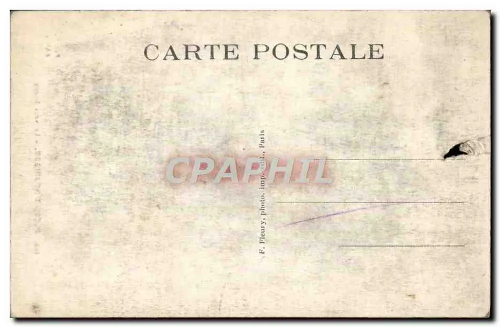 Plessis-Robinson — Le vrai Arbre, éditeur F. F. Paris, n° 100 - Rewers