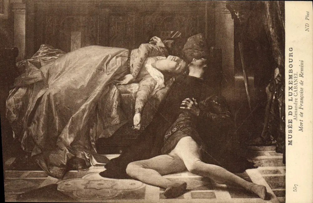 Tod von François de Romini — Museum Luxembourg — Alexandre Cabanel - Vorderseite