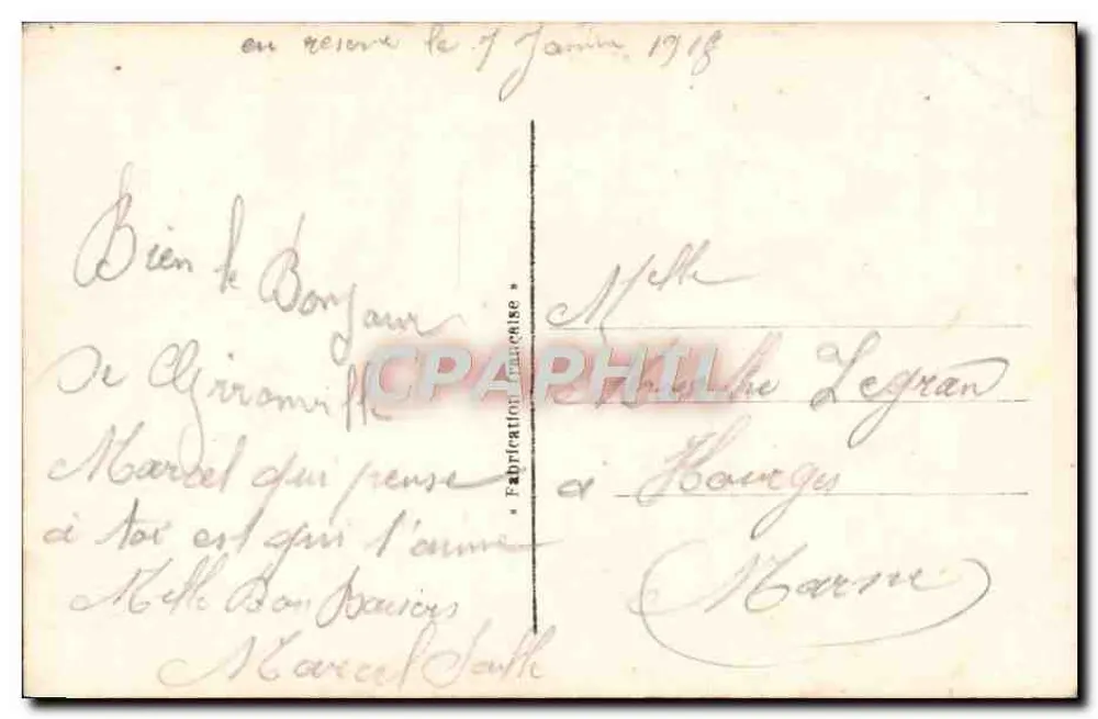नदी के दृश्य — फूलों के डिज़ाइन — DIX 778 - पीछे