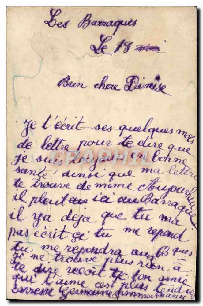 Je porte Bonheur — jeune femme tenant un bouquet — éditeur FURIA, n° 1980 - Rückseite