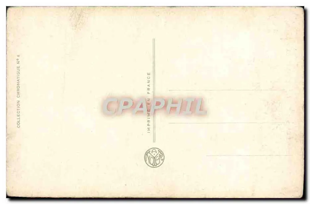 Liebendes Paar — romantische Szene — Chromatique Sammlung N°6, veröffentlicht von Voer - Rückseite