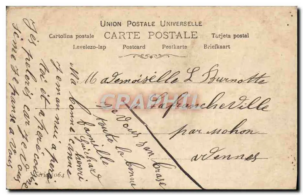 Polichinelles — Serie 64 — W. Walery, Paris - Rückseite
