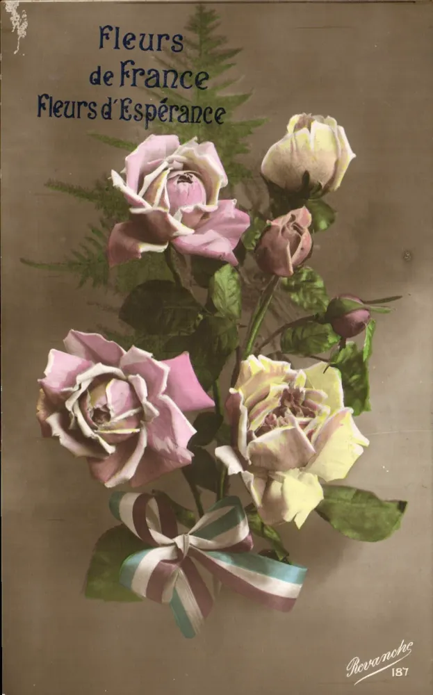 Blüten Frankreichs — Blüten der Hoffnung — Pierranche 187 - Vorderseite