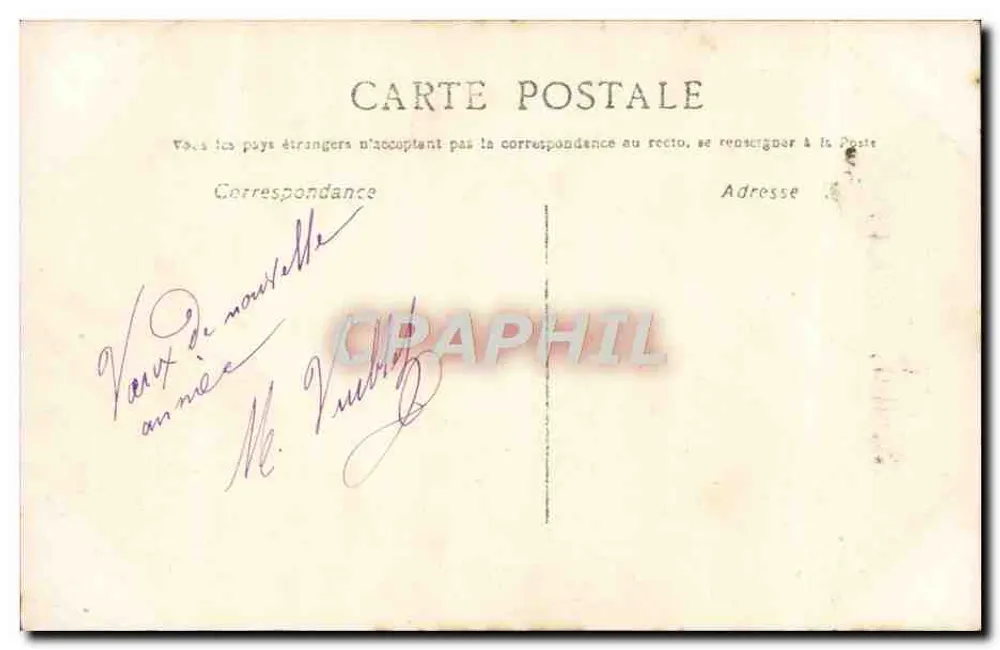 Menina com pele de animal — retrato — Carte postale anônima - Verso
