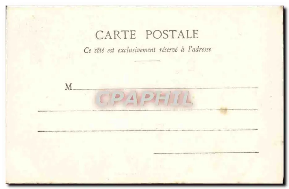 Frau im Bühnenkostüm — Die Subtraktion — Phototype A. Beaumont & Cie, Nancy - Rückseite