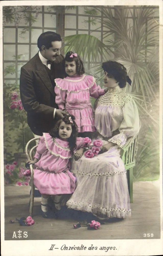Familie — Garten-Szene — A&S n°359 - Vorderseite