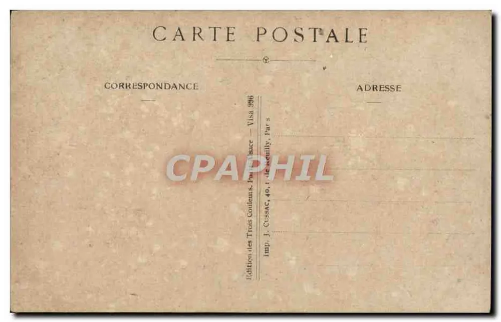 Daillements, ou chants populaires de Lorraine — « Il faut autant de boules de neige pour chauffer un four, qu'il faut de graines d'amour pour aimer un jour. » — Édition J. Cussac, 40, rue de Jecquilly, Paris - Verso