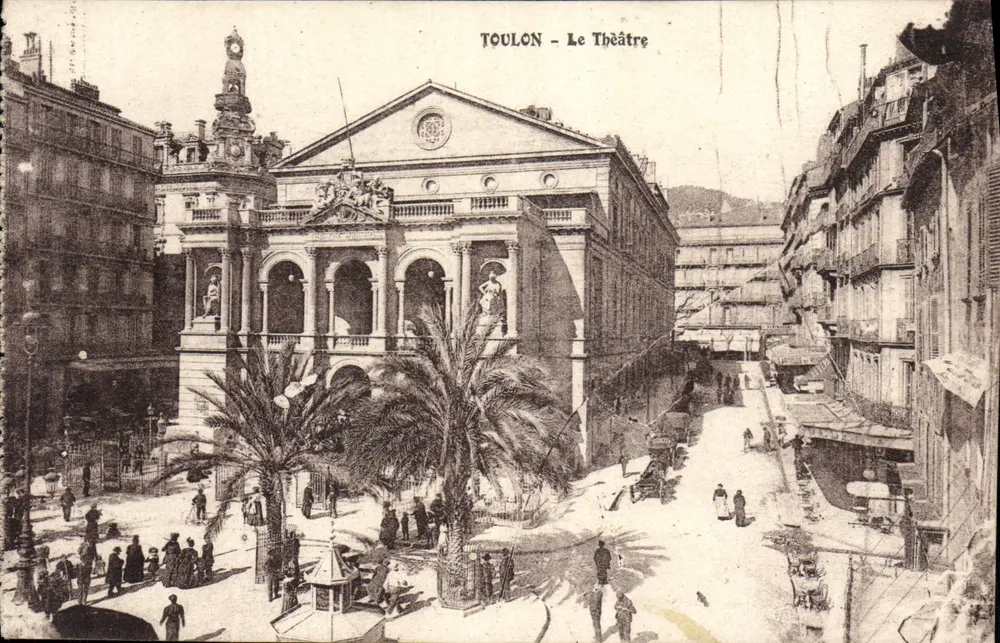 Toulon — O Teatro — Editor: Toulon, número de série não visível - Frente