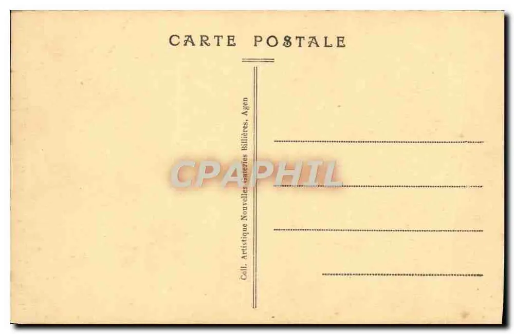 Agen (L.-et-G.) - Sansón y Dalila, de H. Lombard (1902) - Reverso