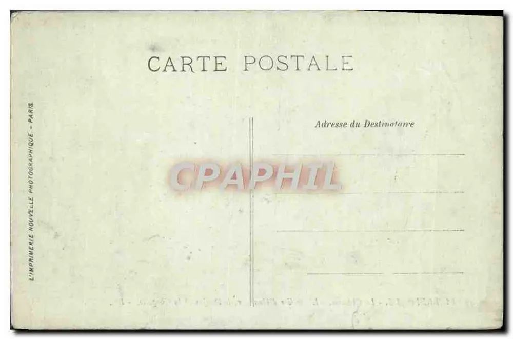 PierreFonds — Das Schloss, die Ehrenstiege, der Bergfried und die Kapelle — LL. n°49 - Rückseite