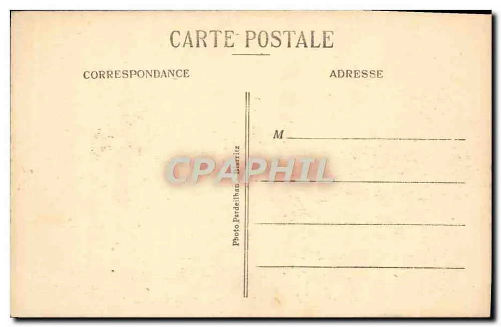 Biarritz — Golfe de Gascogne — Cloche d'Alarme - Verso