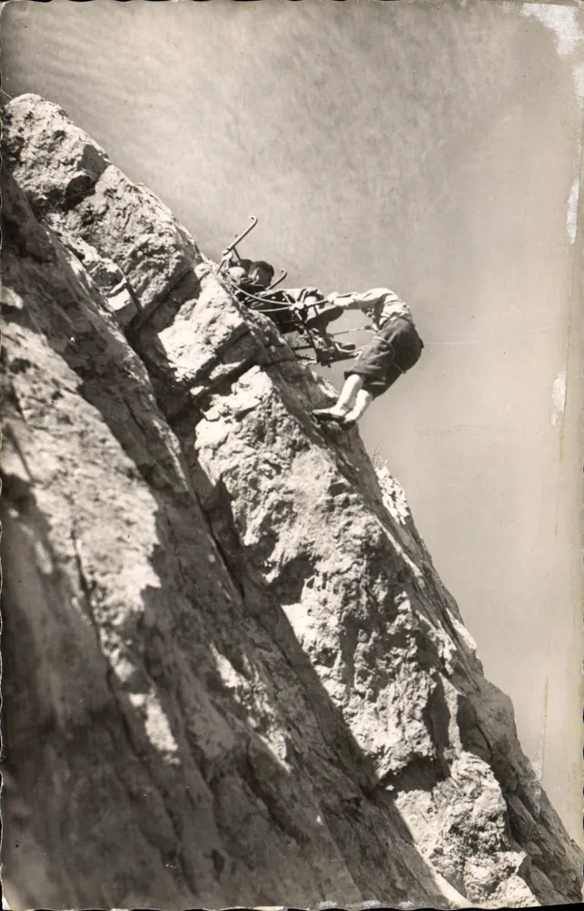 Sauvetage en montagne — Opération du Comité de Secours en Montagne du Briançonnais - Recto