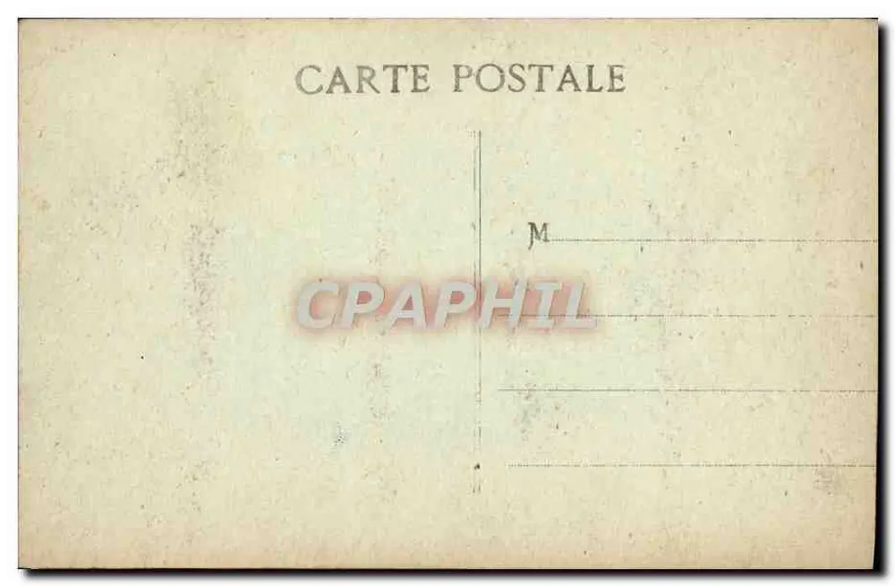 MARSEILLE — Ein Eckbereich des Vieux-Port — C.M. - Rückseite