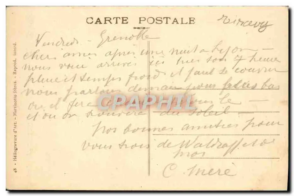Les 3 Pucelles de Saint-Nizier — La Route des Grands Goulets — éditeur Moorf - Verso