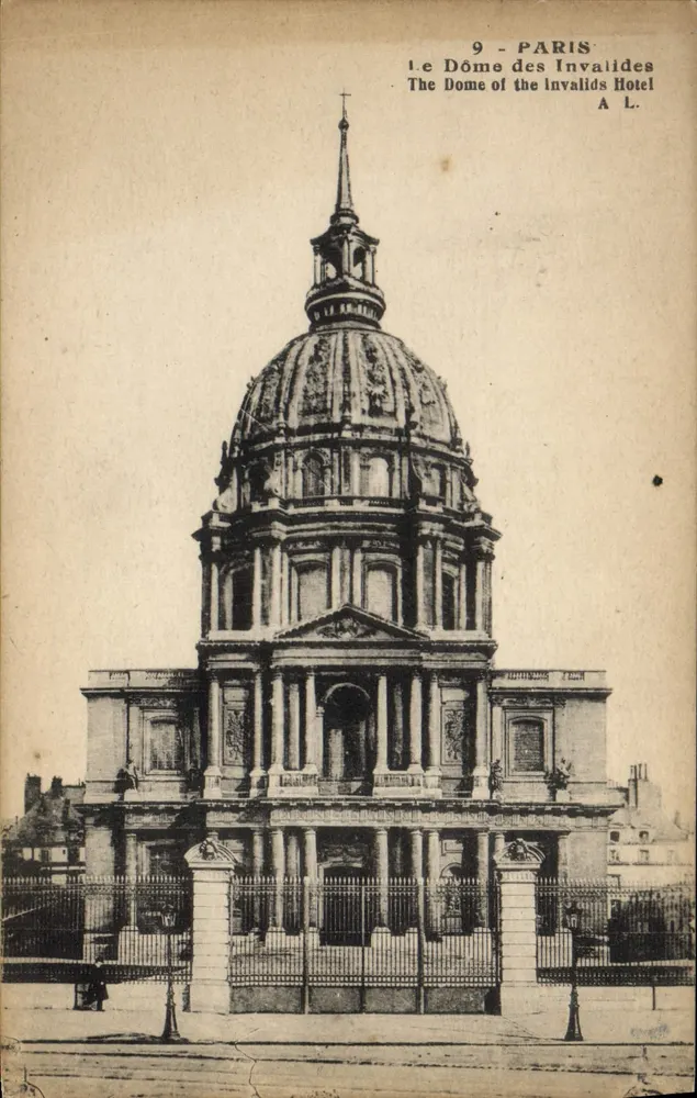 O Domo dos Invalidos — Paris — A L. - Frente