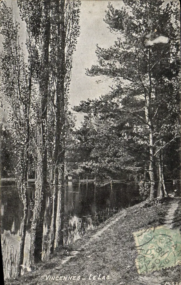 Vincennes — Le Lac — éditeur M.S. 24 - Frente