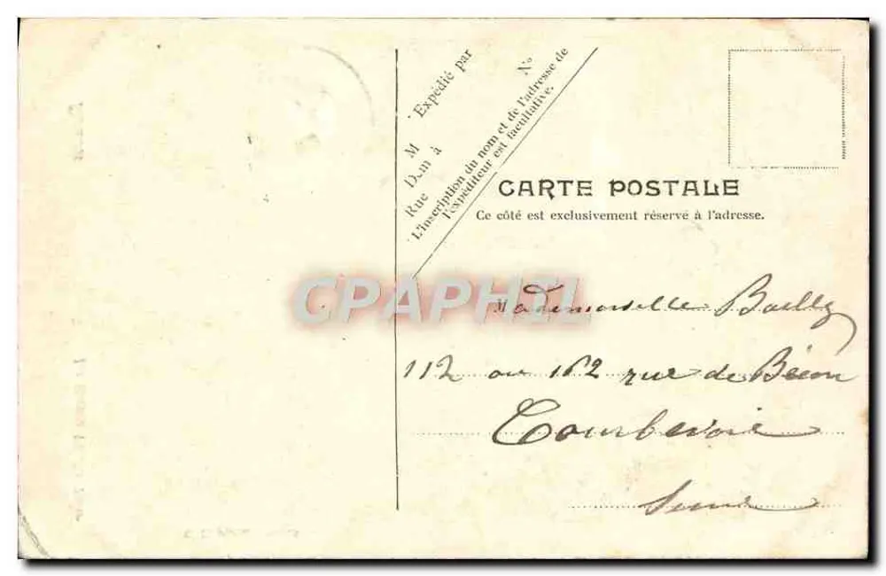 Rouen — La Haute Vieille Tour — Y.P. Paris, No. 19 - Verso