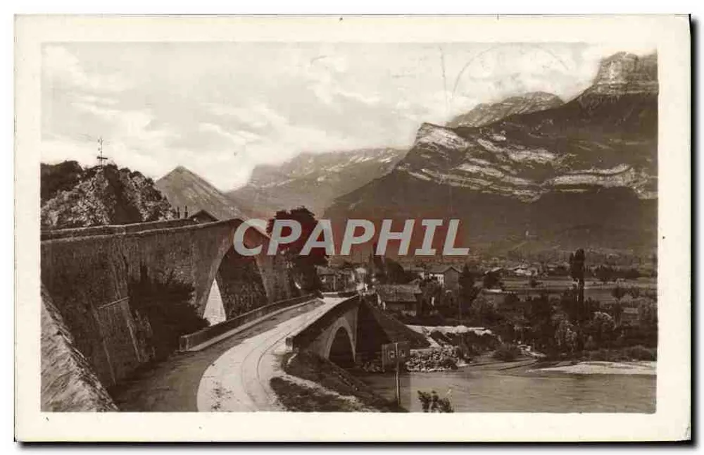 Ponts de Claix — Les Ponts de l'Art — Dauphiné — éditeur LL - Recto