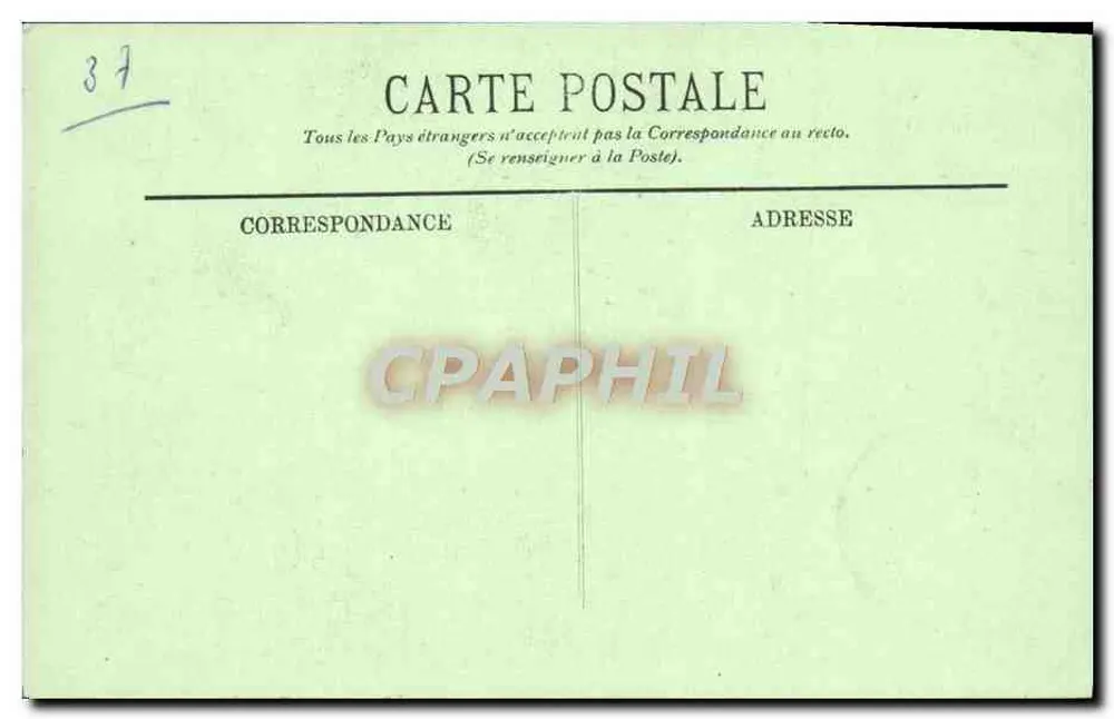 Chinon — O Castelo — A Entrada — LL. — n°22 - Verso