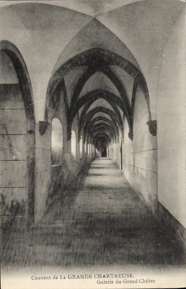 Galerie des Großen Cloisters — Konvent von La Grande Chartreuse - Vorderseite