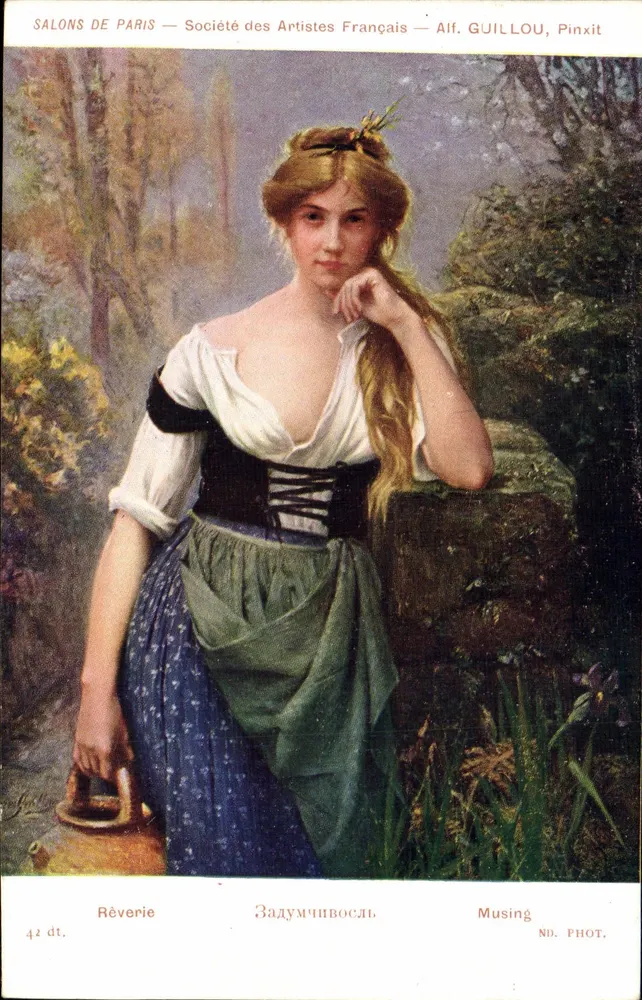 Traum — Gesellschaft der französischen Künstler — Aif. Guillou, Pinxit - Vorderseite