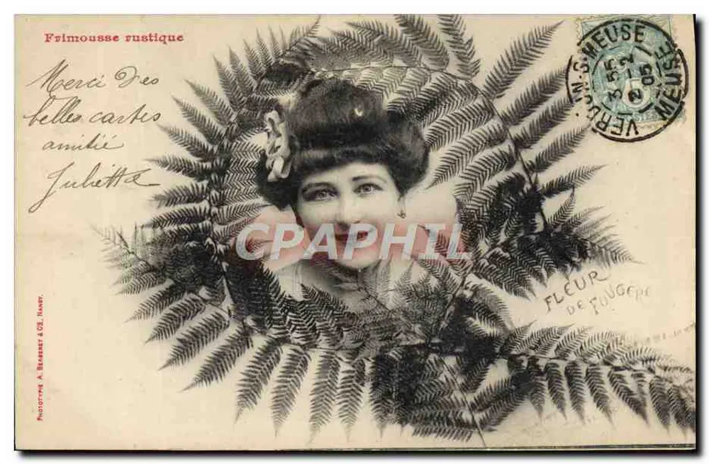 Félix de Pougeot — Rustikales Prélomousse — Phototype A. Berberet & Cie, Nancy - Vorderseite