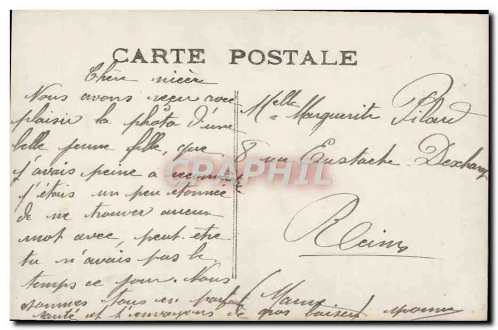 Frau im traditionellen Kleid — mit Gitarre — Verlag F.D. Nr. 4055 - Rückseite