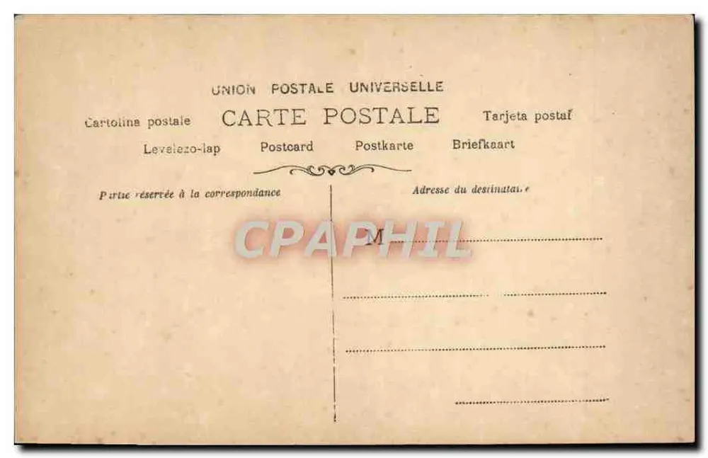 Fee und Kind — Naturszene — Verlag R. P. Blagge, n° 1347 - Rückseite