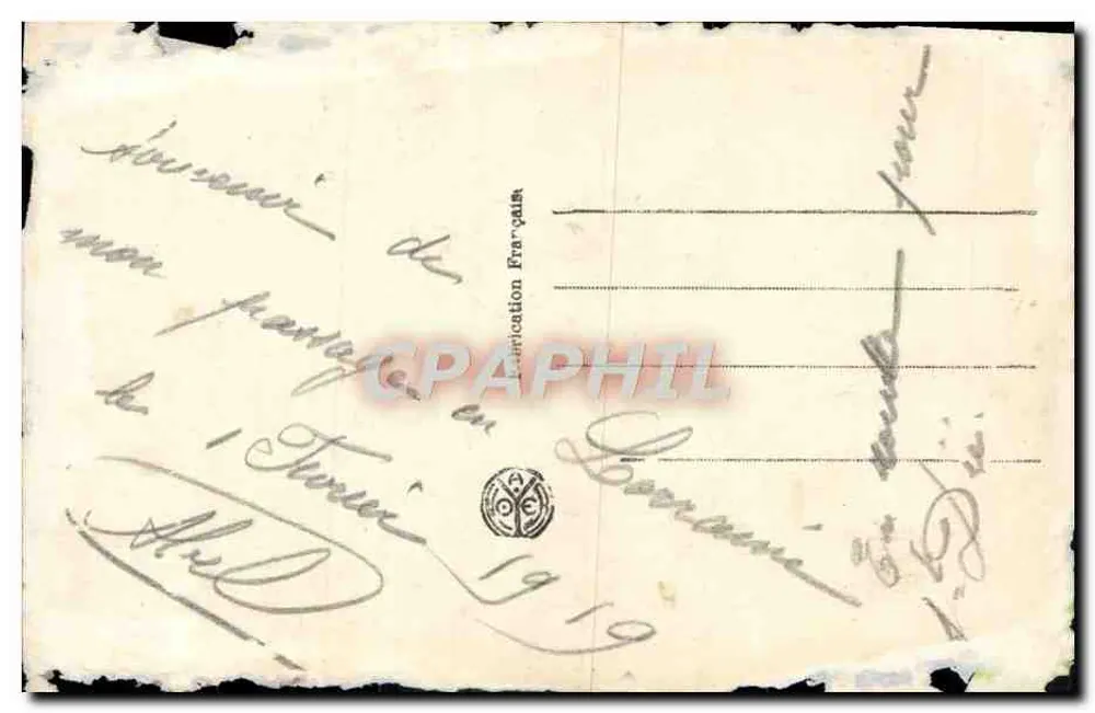 Souvenir — Frankreich — Verlag NA NOER n°2679 - Rückseite