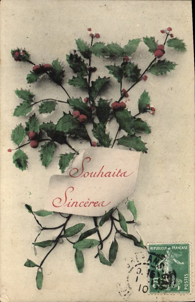 Bukiet hawranów — Sincere Wishes — Wydawca nie widoczny - Awers
