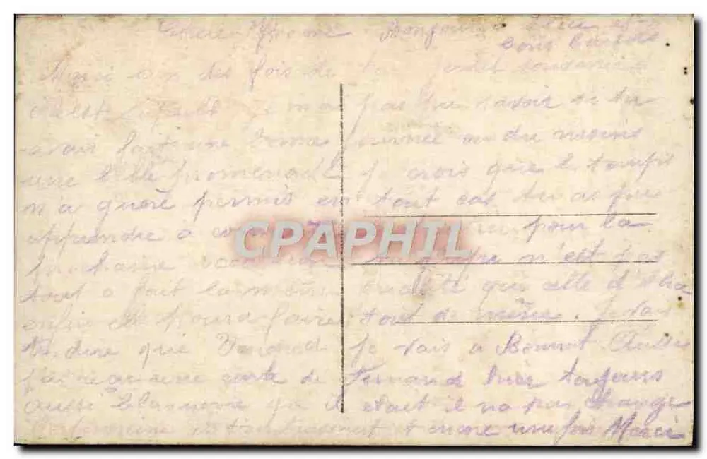 Frau und Kind — idyllische Szene — G. Ghe, Verlag Paris - Rückseite