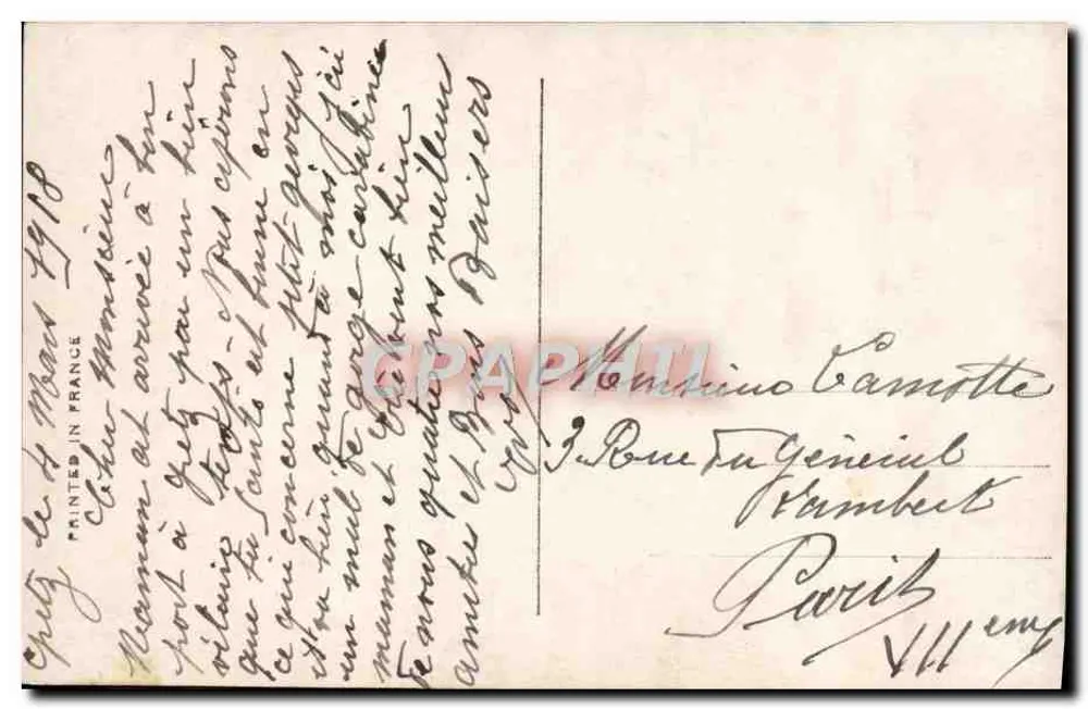 Estação — Viajante com malinha — REX 4454 - Verso