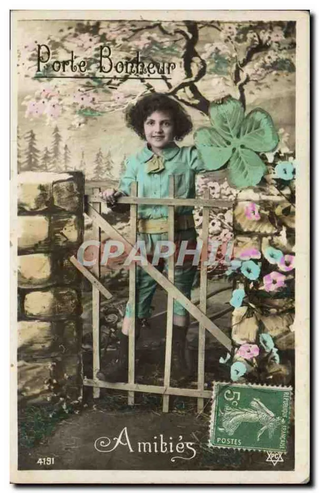 Porta da Sorte — Amibiés — Amibiés, n° 4191 - Frente