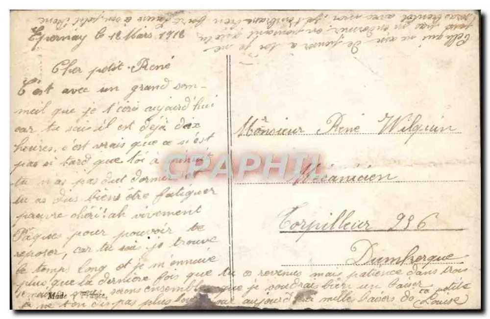 Es liegt nur an dir, sie zu pflücken — Der Kuss, den wir dir geben möchten — Faustelle, Nr. 1882 - Rückseite