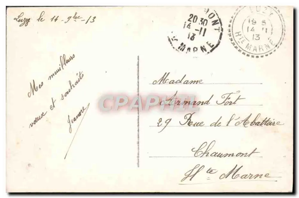 Junge Frau mit Rosenkorb — Bonne Pête — Nero, n°182 - Rückseite