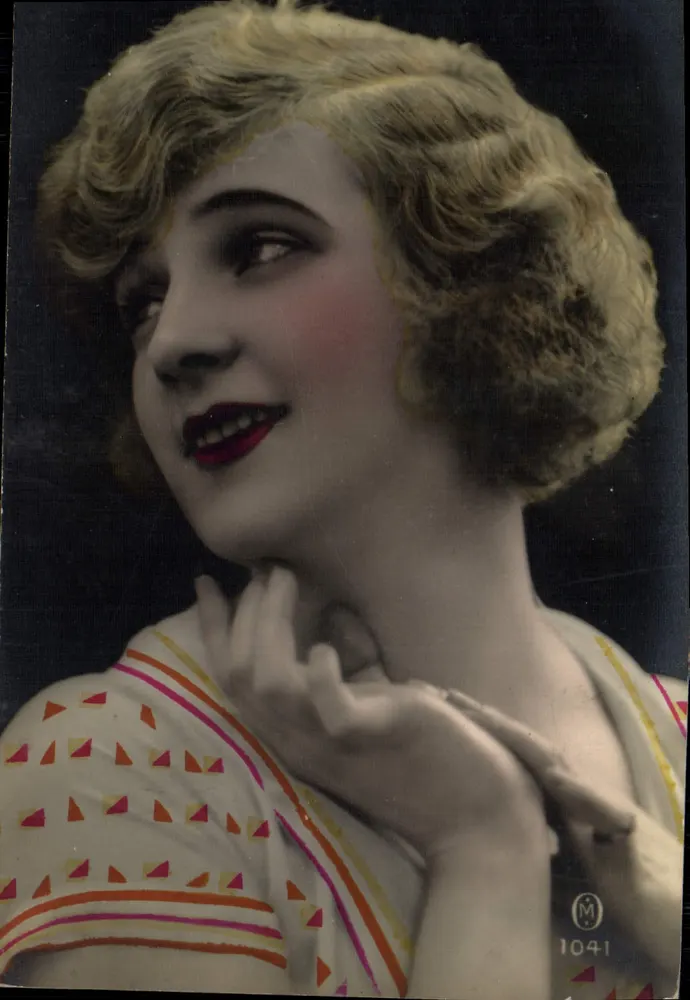 Junge Frau — Portrait — M 1041 - Vorderseite