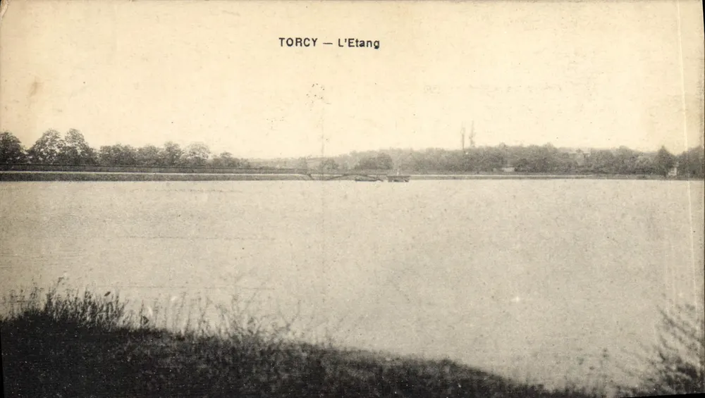 Torcy — L'Etang — Carta postal - Frente