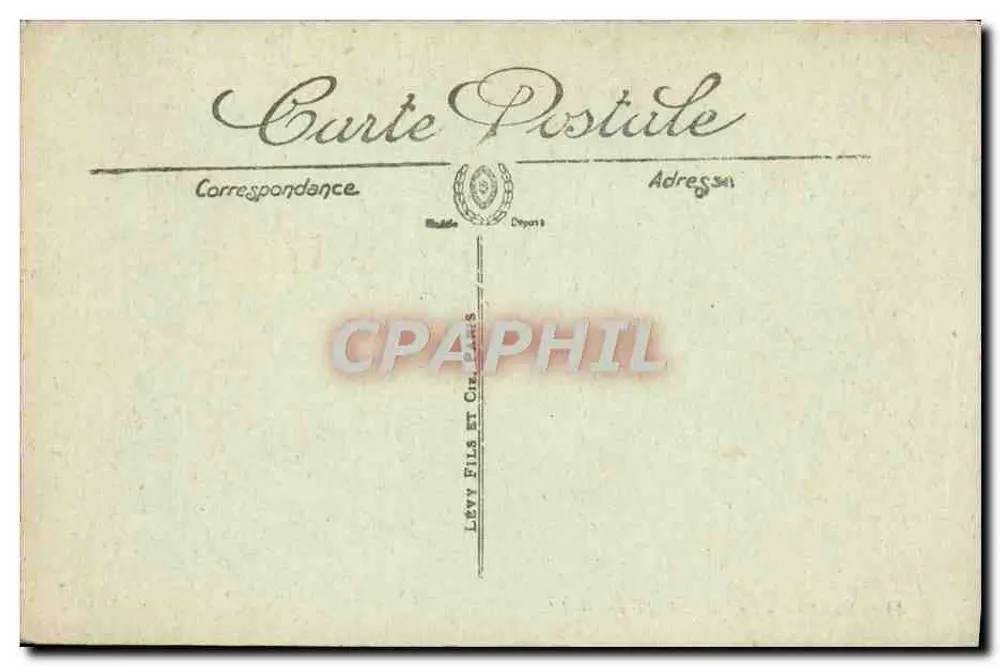 Nîmes — Het Paleis van Justitie — LL. — N° 44 - Achterkant
