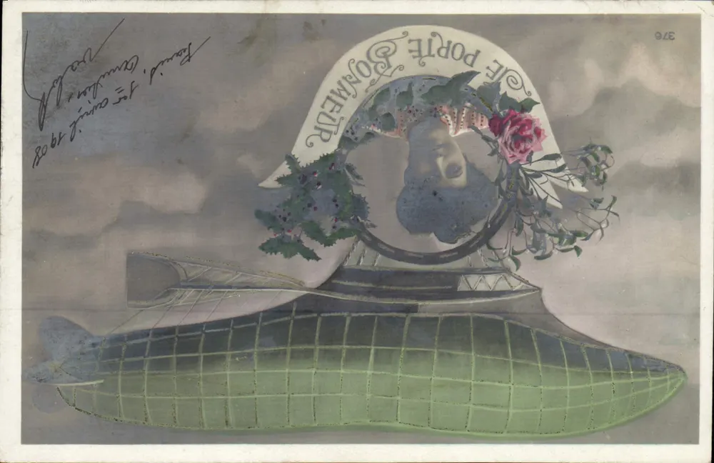 Zeppelin — Verleger: J. Popie Bometr — Nr. 376 - Vorderseite