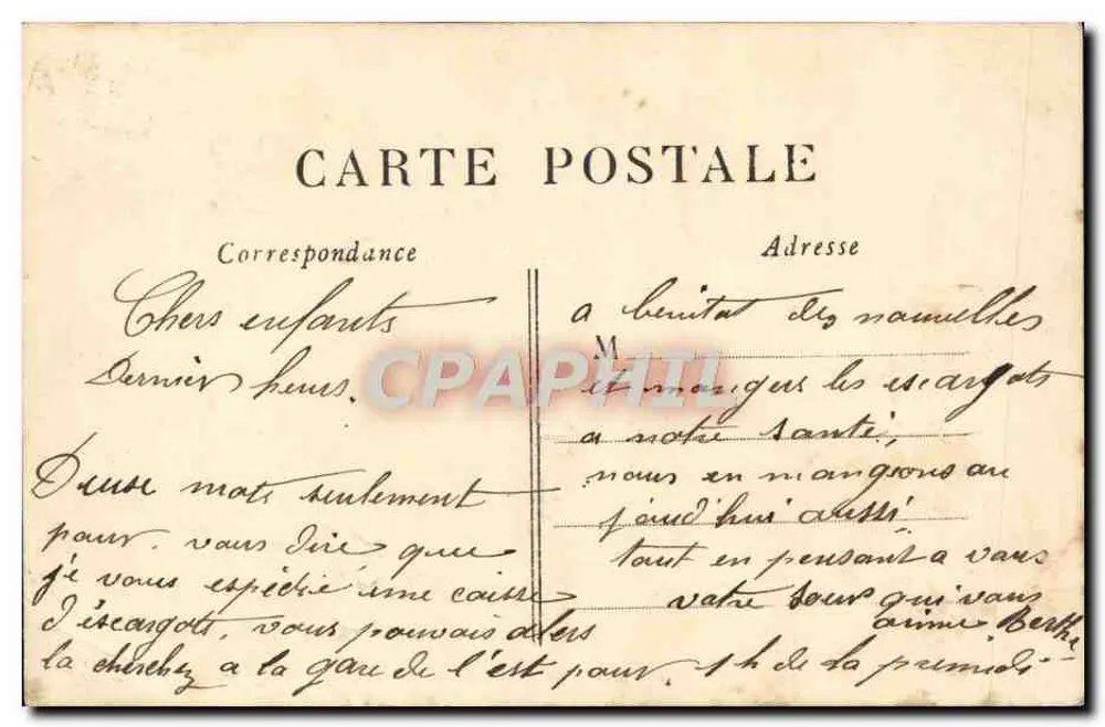 Couple amoureux — scène champêtre — éditeur LE DÉ, n°235 - Verso