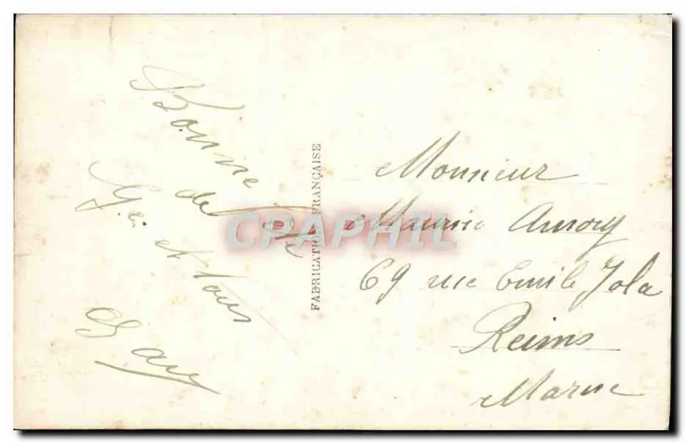 Arranjo de pensos e relógio de areia — Dédé 173 - Verso