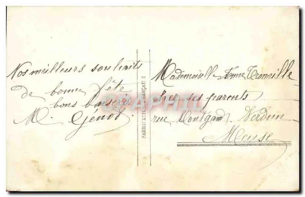 Kwiaty myśli w wozie — Paryż 839 — Wydawca C.B. - Rewers