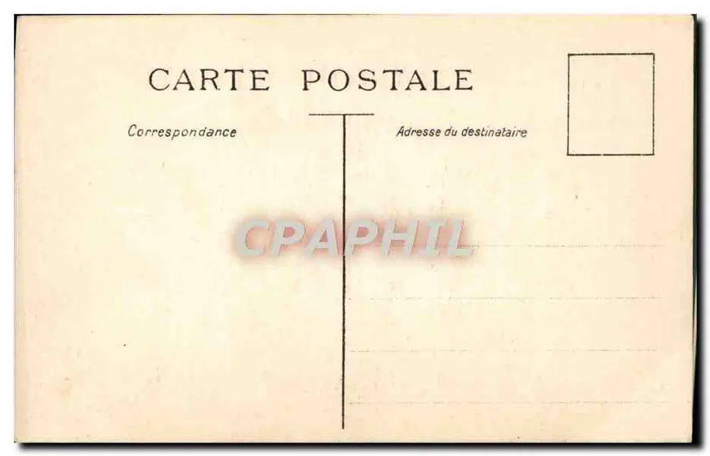 Cousin und Cousine — Heiratsantrag unter einem Kirschbaum — S. G. R. & C. Paris - Rückseite