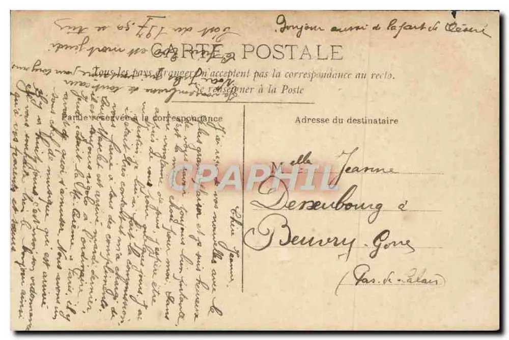 Proposition de mariage — Éditeur Circe, n° 4268 - Verso